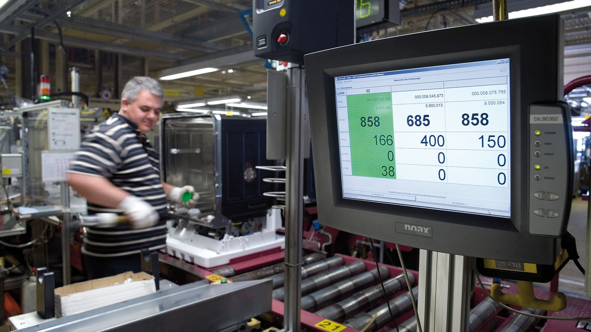 Touch-Panel Industrie noax BSH Bosch und Siemens Hausgeräte